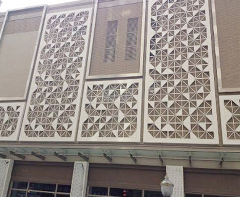 雕花鋁板幕墻